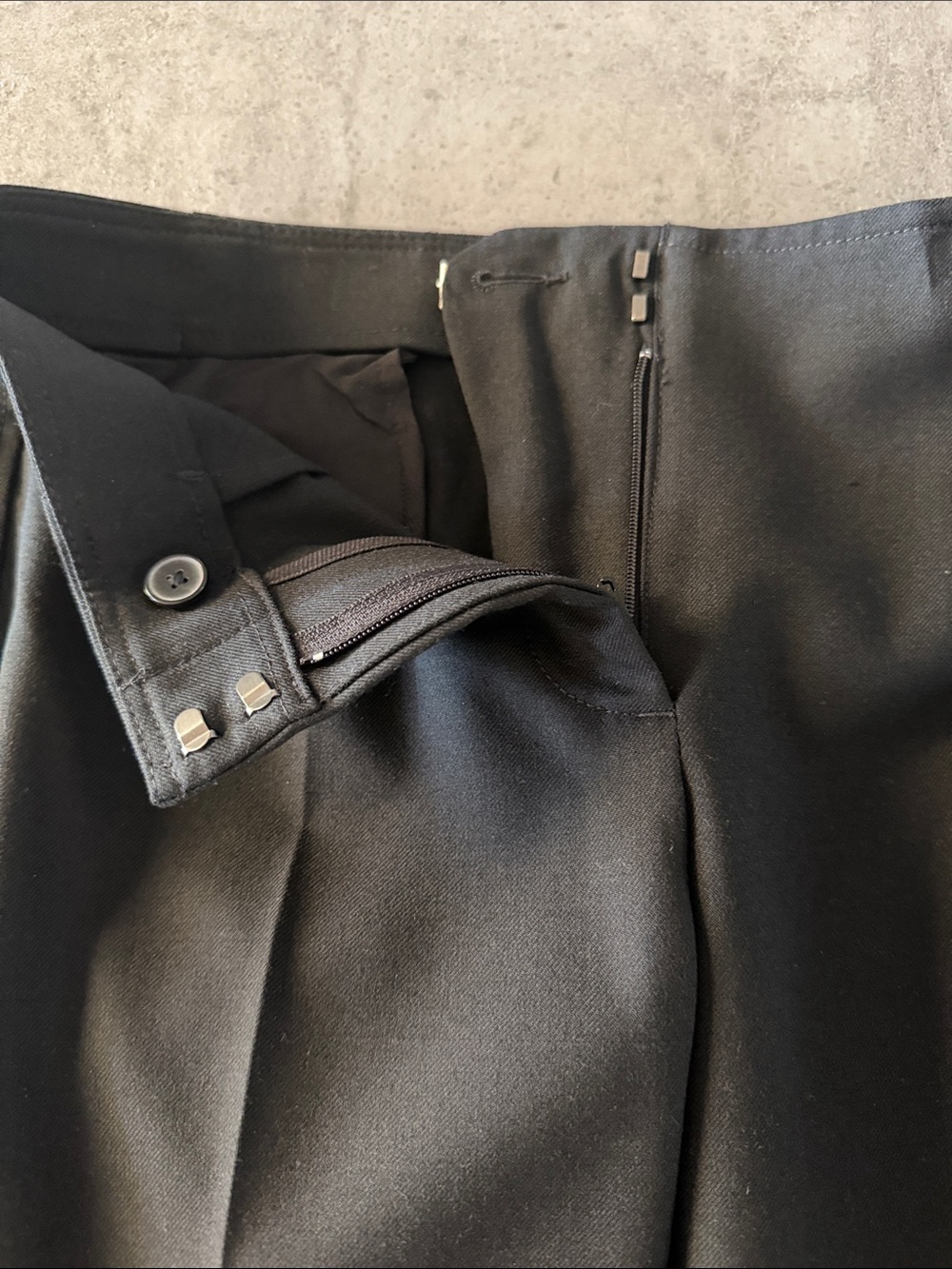 Banana Republic Mid- rise Flare Stretch Wool Blend Pant - Picture 9 of 12